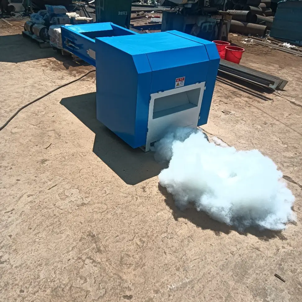 

Automatic Cotton Fiber Opening Pillow Machine Crushed Sponge Pillow Filling Machine