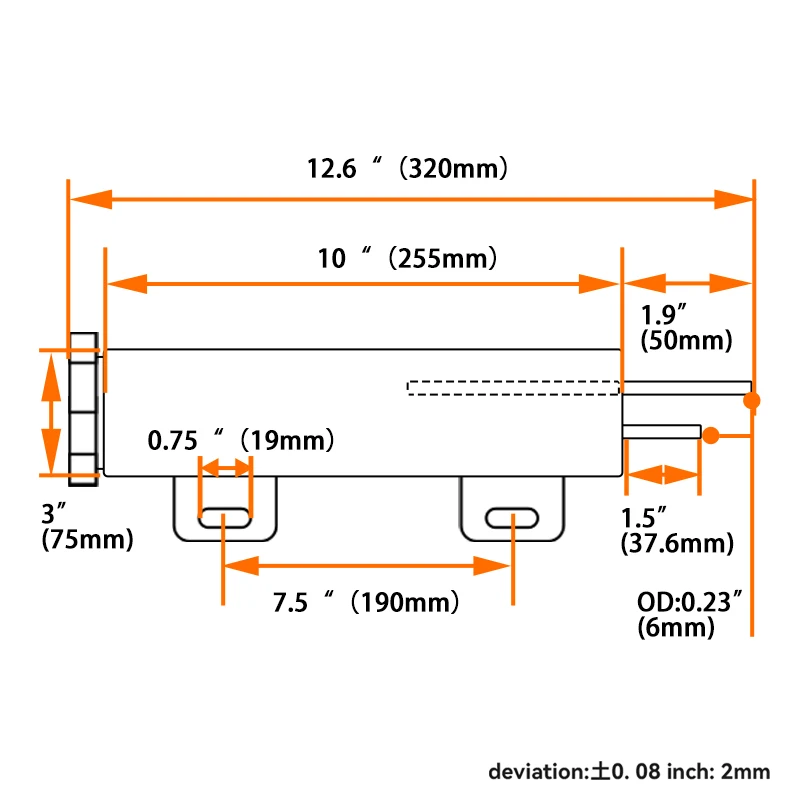 라디에이터 오버플로우 탱크 병 캐치 캔 실버 3x10인치 광택 스테인리스 스틸 32온스