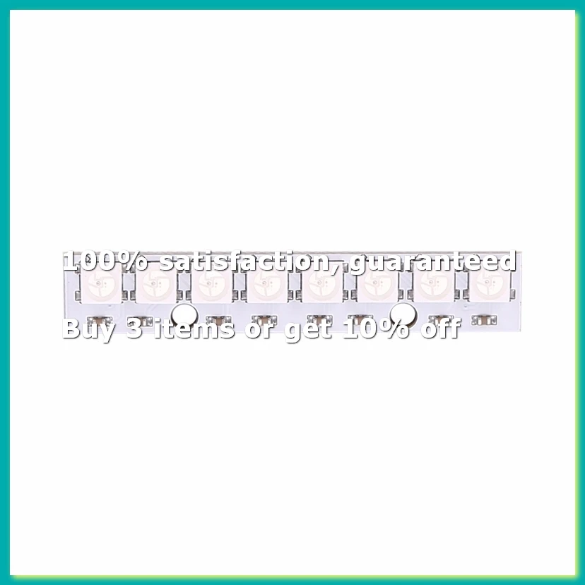 4pack X((8 x WS2812B 5050 RGB Driving LED Lights Board Strip Built-in Full-Color For NAZE32 CC3D)