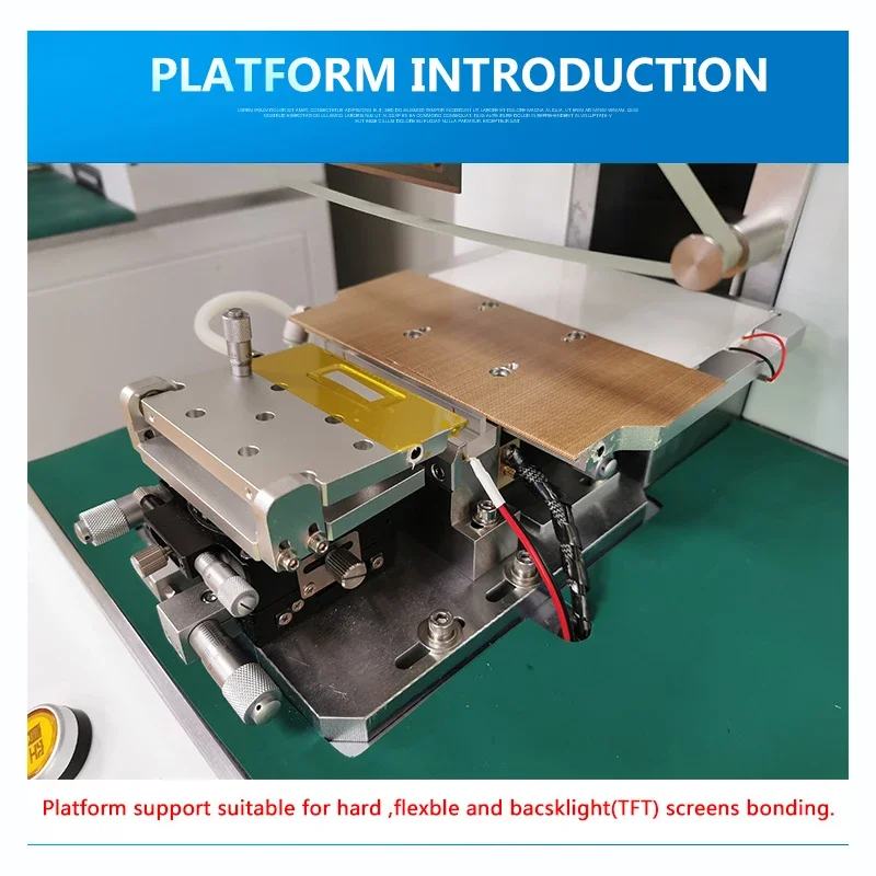 COF Constant Temperature Flex Cable Bonding Machine EN-580 2 or 4 Cameras Optional for Mobile Phone Heating LCD Repairing Tools