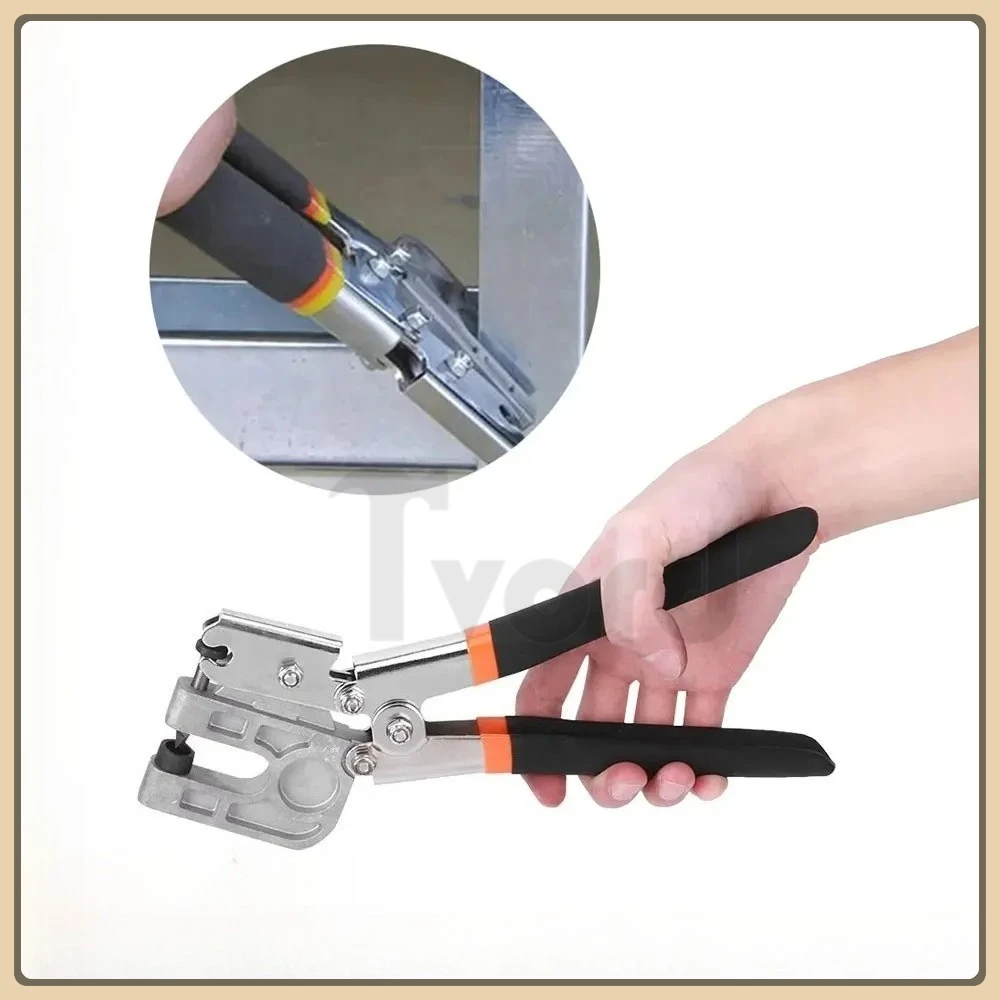 Handle Stud Crimper Pliers Stud Crimper Stud Crimper Pliers Handheld Alloy Steel Connection European  Antu‑Rust 270mm