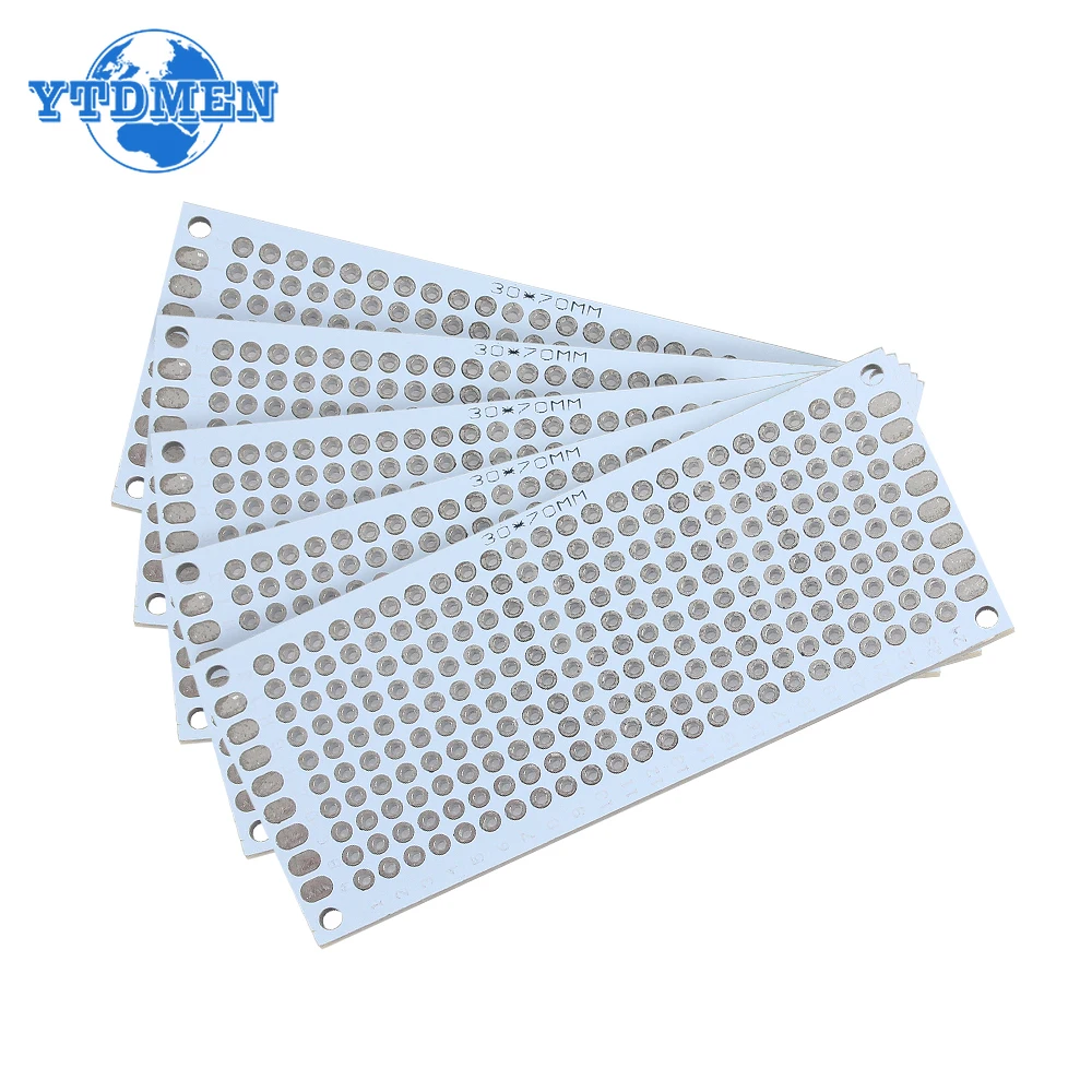 1-10pcs Universal PCB Prototype Double Sided PCB Board White 2x8cm 3x7cm 4x6cm 5x7cm 7x9cm DIY Circuit Protoboard Electronic Kit