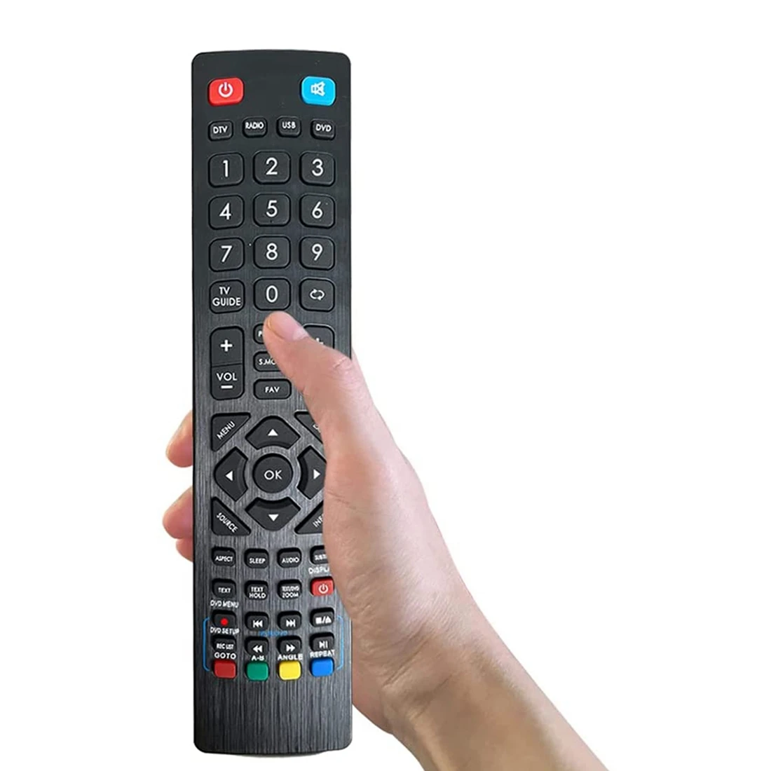 Replacement Remote Control for LCD LED 3D Smart TV - No Setup Required Universal Remote Control