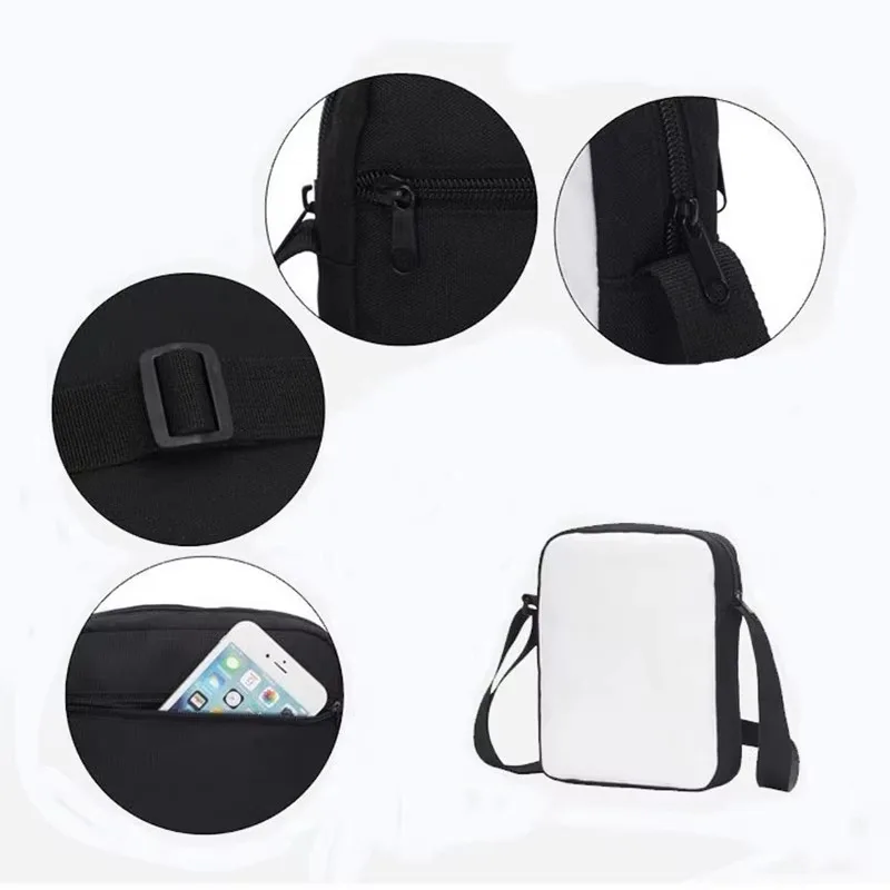 صبي بنات JuL Cest Pas Des Lol مطبوعة الكتف حقيبة ساعي الطفل حقيبة يد عادية الرجال النساء حقيبة الهاتف حقيبة تسوق