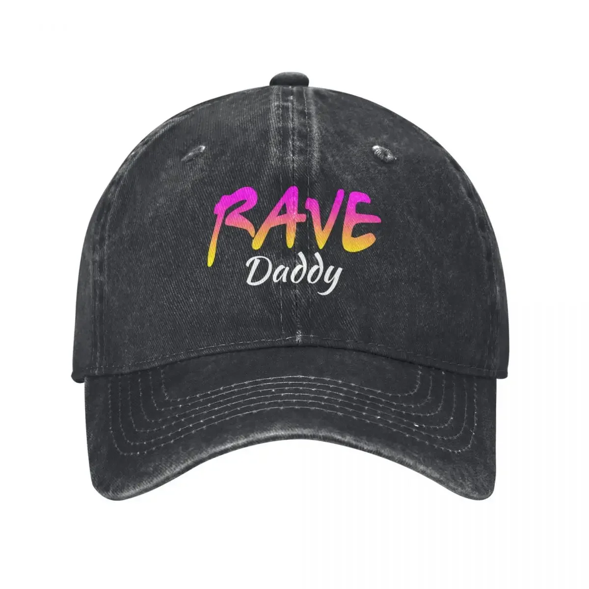 

Rave Daddy Funny Festival Meme Baseball Cap funny hat western Hat Military Cap Man New Hat Hats Man Women's