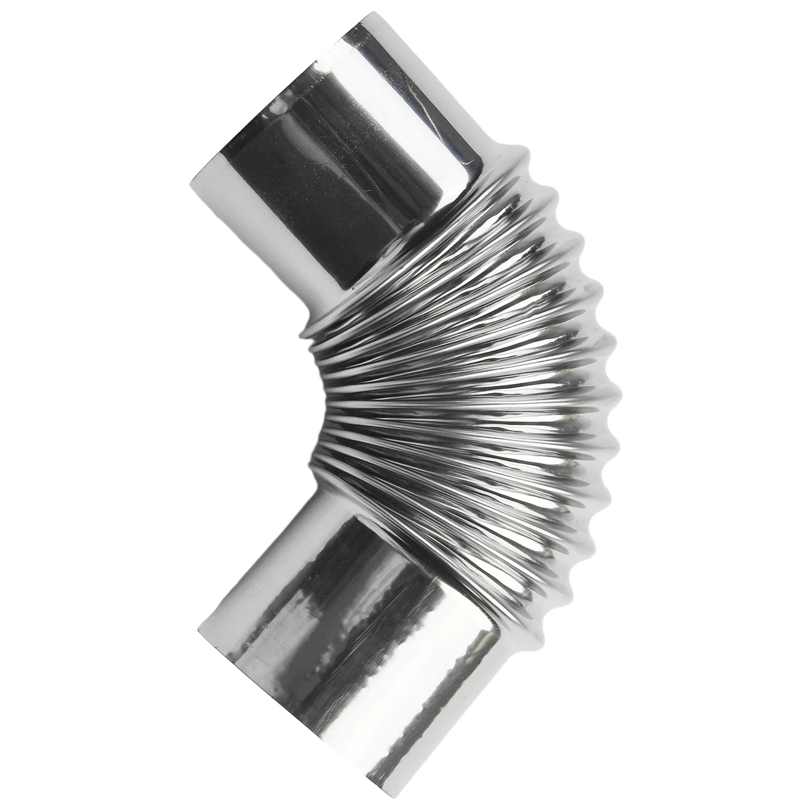 Flue Elbow Pipe Chimney Liner Bend Stainless Steel Multi Flue Stove Pipe Gas Water Heater Exhaust Pipe