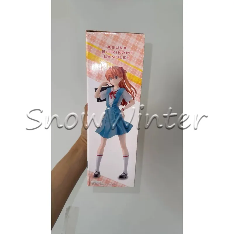 В наличии: Коллекционная фигурка Аска Лэнгли Сорью из «Евангелиона» от Bandai Ichiban Kuji, новая в запечатанной коробке, декоративный элемент для аниме-коллекции.