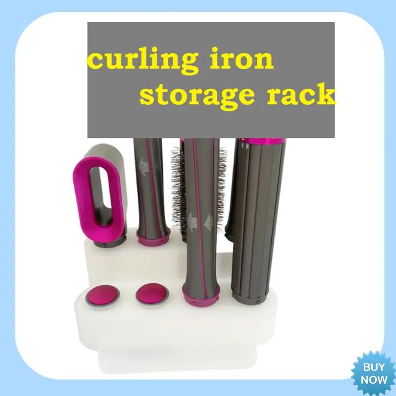

A47Z For Dyson Airwrap Curling Stick Storage Rack Styler Bracket With Pre-Styling Nozzle Styler Nozzle Bracket
