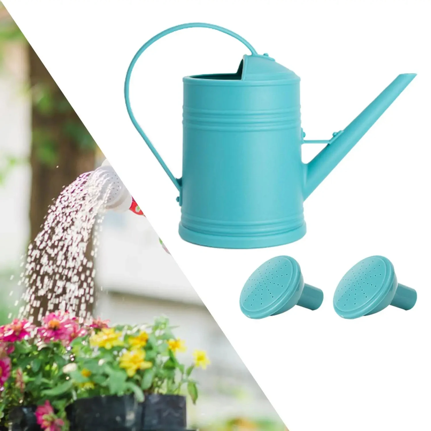 

Watering Can, Plants Sprinkler Vintage Design,Portable Decorative 2L Sprinkling Can,Gardening Tool Indoor Decor,Vase Yard