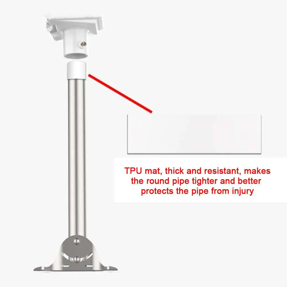 

Satellite Bracket Round Tube Adapter For Starlink Gen 3 Pipe Adapter Buckle Design For Starlink Gen 3 Outdoor Bracket Adapt R9H8