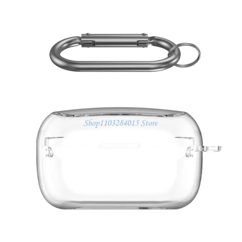 R6FF Shockproof Headphone Sleeve Scratch Resistant Housing Antidust Washable Clear Cover Protective Case for TE-V1R HEN