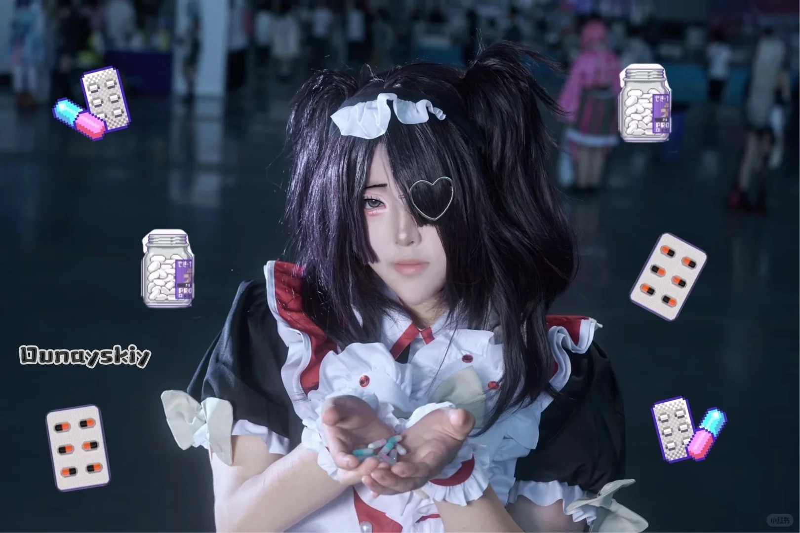 

Dream ZS* ‌ Костюм для косплея NEEDY GIRL OVERDOSE Hell Blood Rose Michica Gokubara в стиле готической Лолиты, женский, полный комплект, для вечеринок, аниме