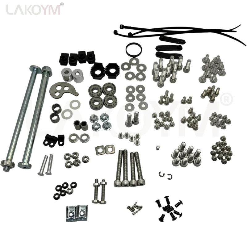 

Bolt Kit Compatible with light bee Complete Hardware Kit fit for Surron Light Bee Complete Motorcycle Hardware Kit
