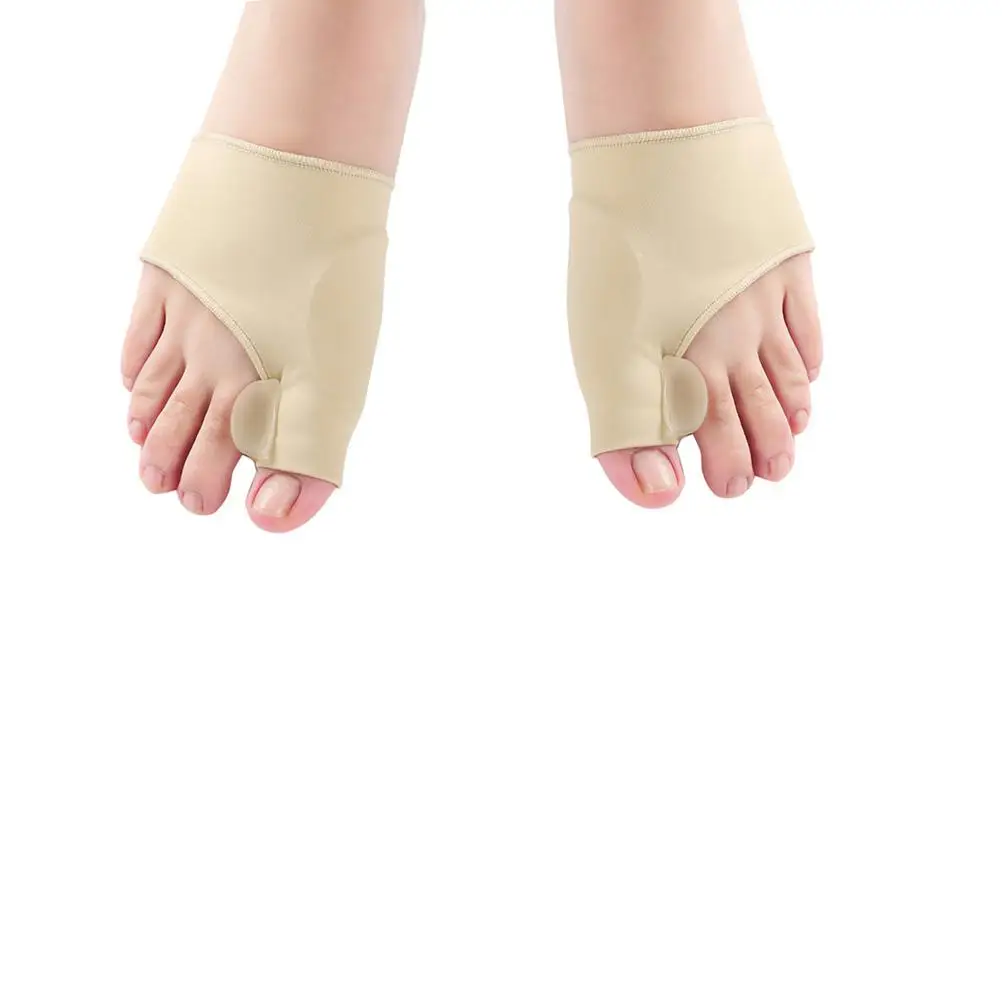 

Hallux Corrector Thumb Bunions Protector Toes Separator Orthotics Ease Foot Pain Socks Silicone Gel Comfortable Hidden