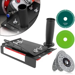 Angle Grinder 45° Tile Chamfer Stand Adjustable 100 Type Angle Grinder Attachment Cutting Blade Ceramic Stone Cutting Bracket