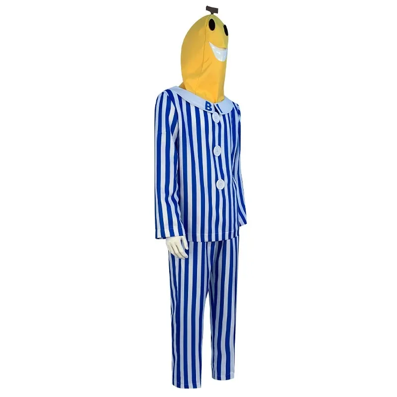 Halloween Banana Man Cosplay Costume Role-Playing Party Adults Outfits Stage Performance Pajama Suit Themed Events Fun Gathering