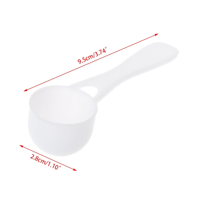 Milk Powder Measuring Spoon Long Handle Nontoxic Reusable for No Toxic Coffee Powder Teaspoon