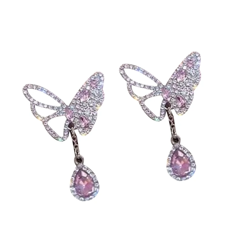 Стильные-серьги-в-виде-бабочки-из-сплава-премиум-класса-удобные-аксессуары-для-повседневной-носки