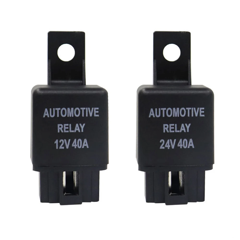 1 Set Automotive Relay for Car Air Conditioner Fan And Headlight 12V 24V 40A - Electrical Switching Component Set