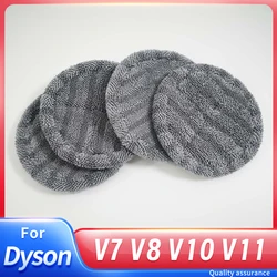 Mop Cloth For Dyson V6 V7 V8 V10 V11 V12 V15 Wet Dry Electric Mop Head Brush Mopping Pad Vacuum Cleaner Parts