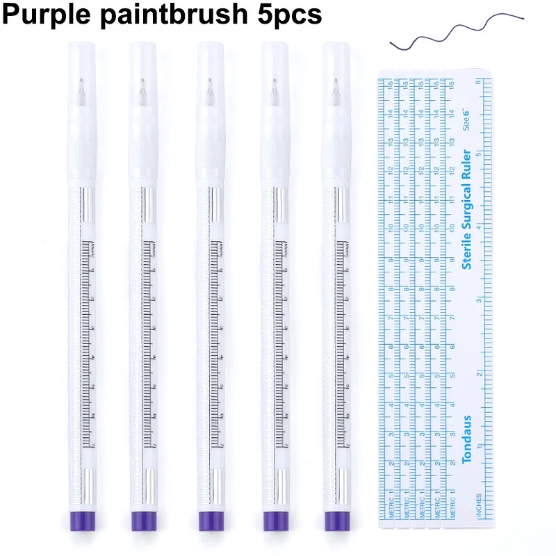 5/3/1 stücke Haut Marker Stift Sterile Wimpern Verlängerung Werkzeug Festen Punkt Marker Stift Haut Positionierung Marker Tattoo wimpern Zubehör