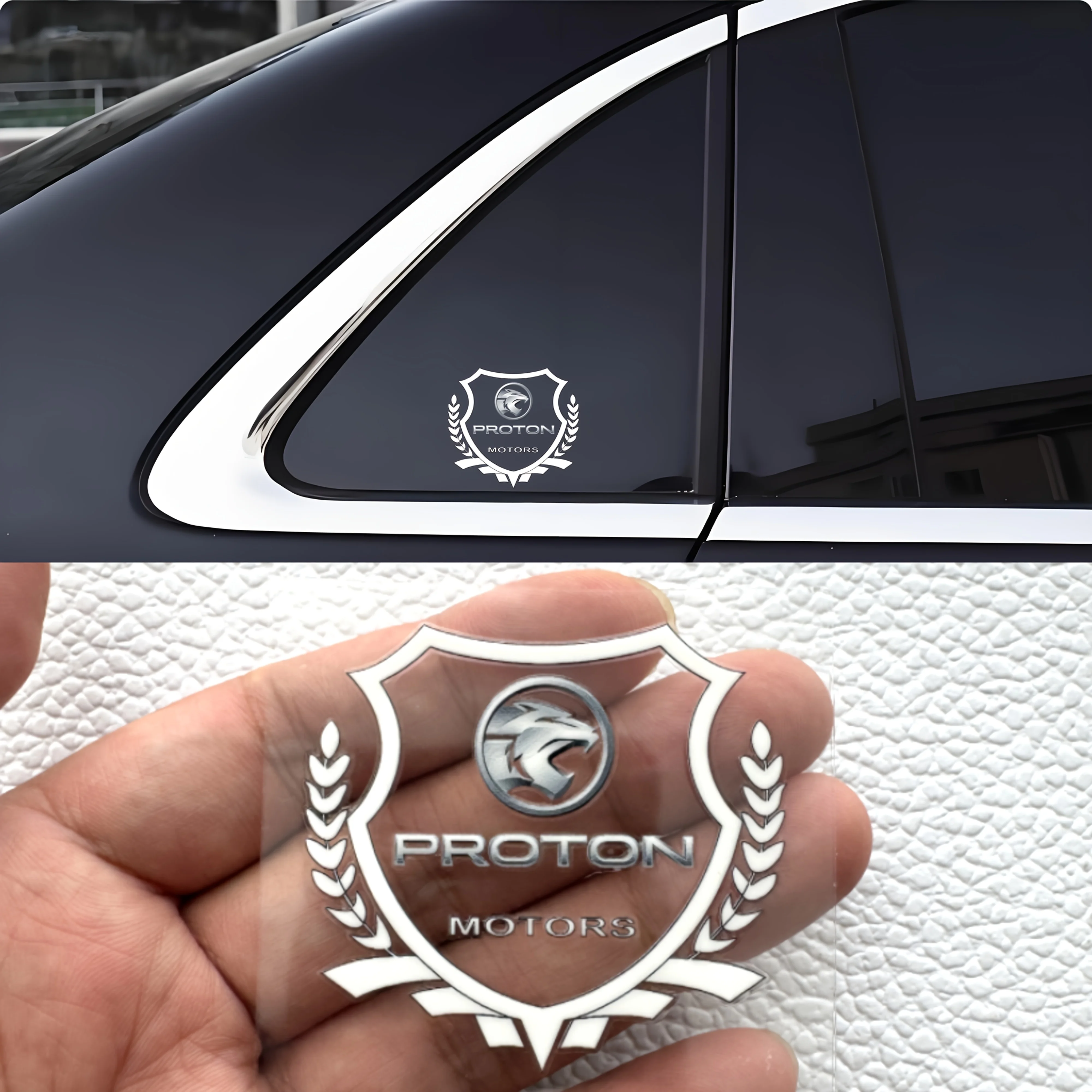

Наклейка-эмблема для автомобилей Proton, наклейка на авто, логотип автомобиля