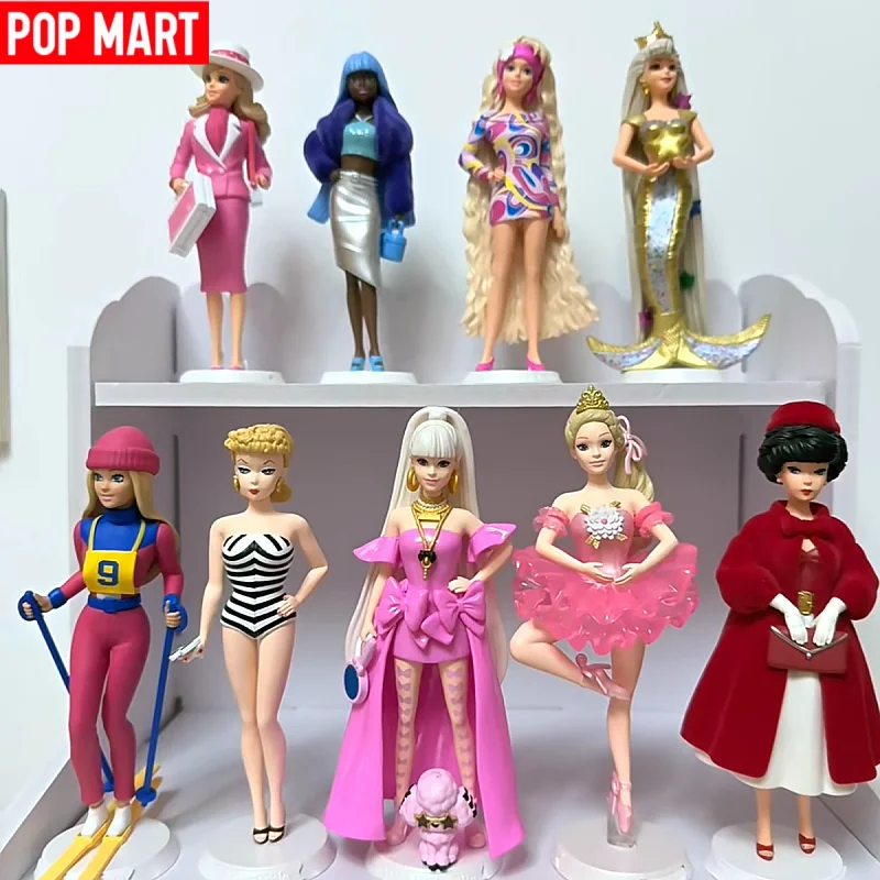 En Stock, Original POP MART, Colección Estilo Barbie Serie 2018 Ballet Wishes 2022 Extra 1995, Figura Coleccionable de Sirena, Juguete de Regalo