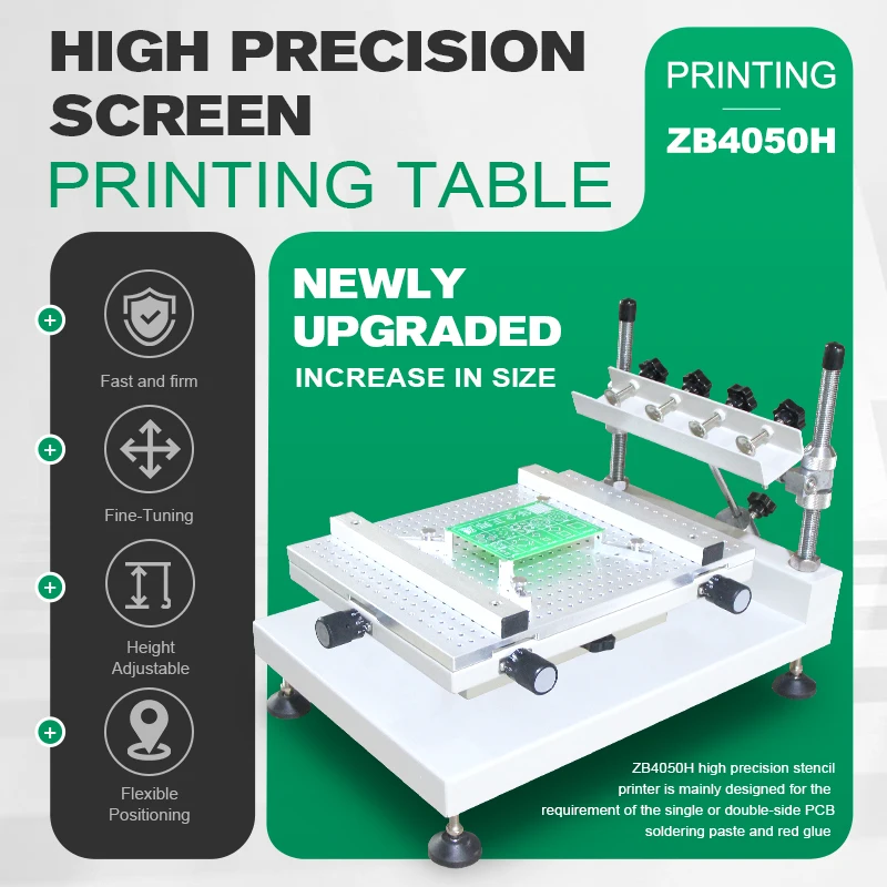Wholesale Pcb Solder Paste Printer Economical Desktop Flexible Positioning Printing Machine SMT Stencil Printer Solder Paste