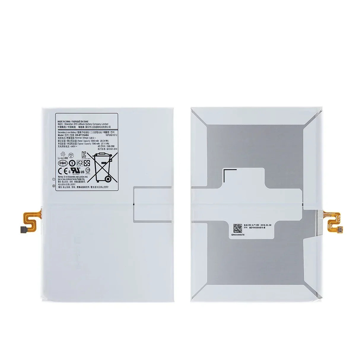 Nowy EB-BT725ABU 7040mAh wymienna bateria tabletu do Samsung Galaxy Tab S5e T725C T720 SM-T720 SM-T725 — zdjęcie 7