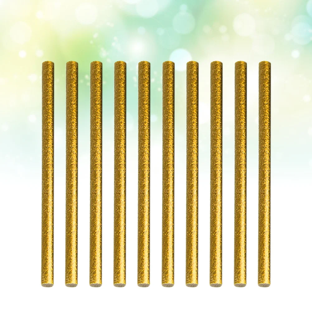 

100Pcs Hot Melt Glue Sticks Colorful Resin DIY Adhesive Rods for Fast Bonding Wood Plastic Paper Ceramic Electronics Repair