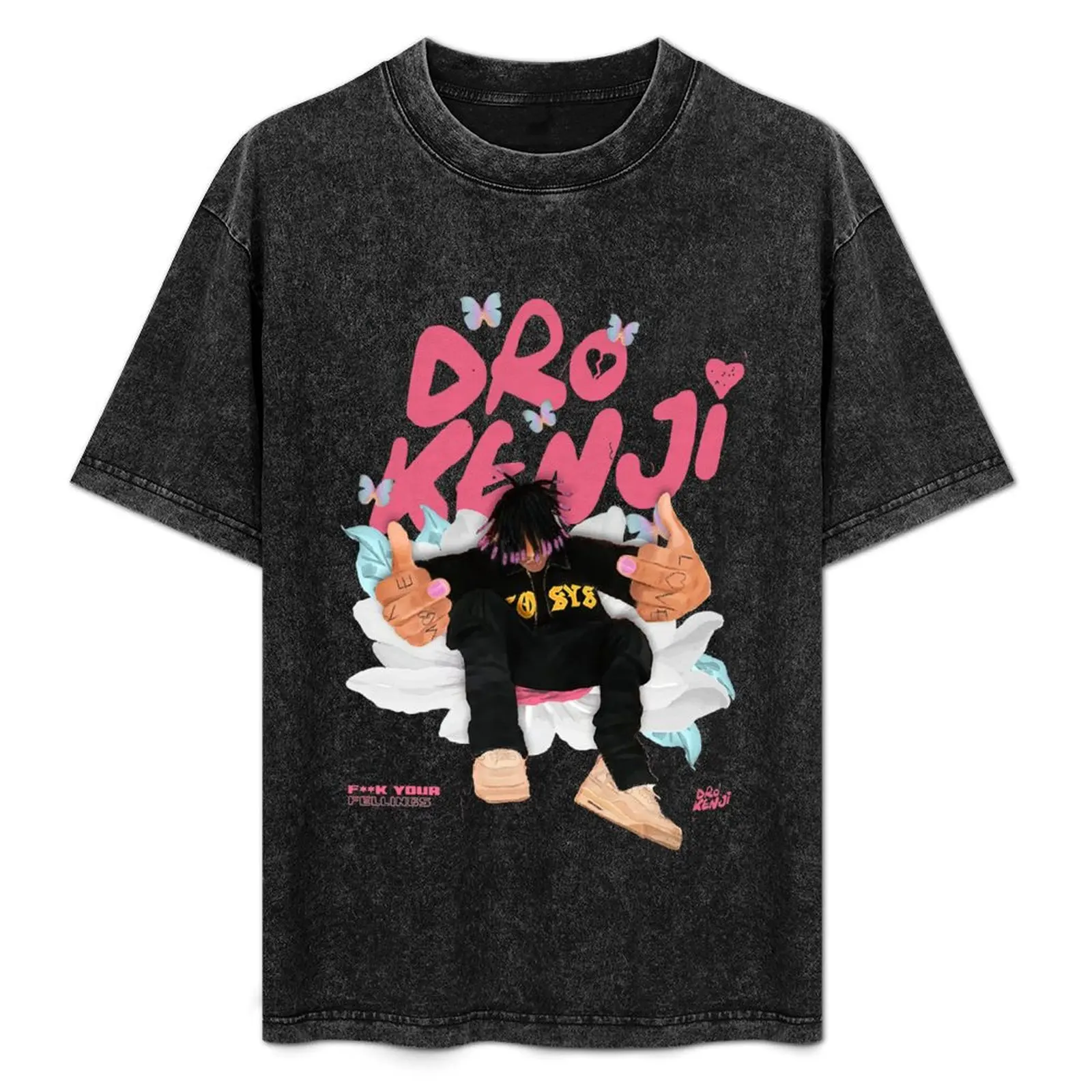 Dro Kenji Merch T-Shirt street wear boys animal print mens graphic t-shirts funny