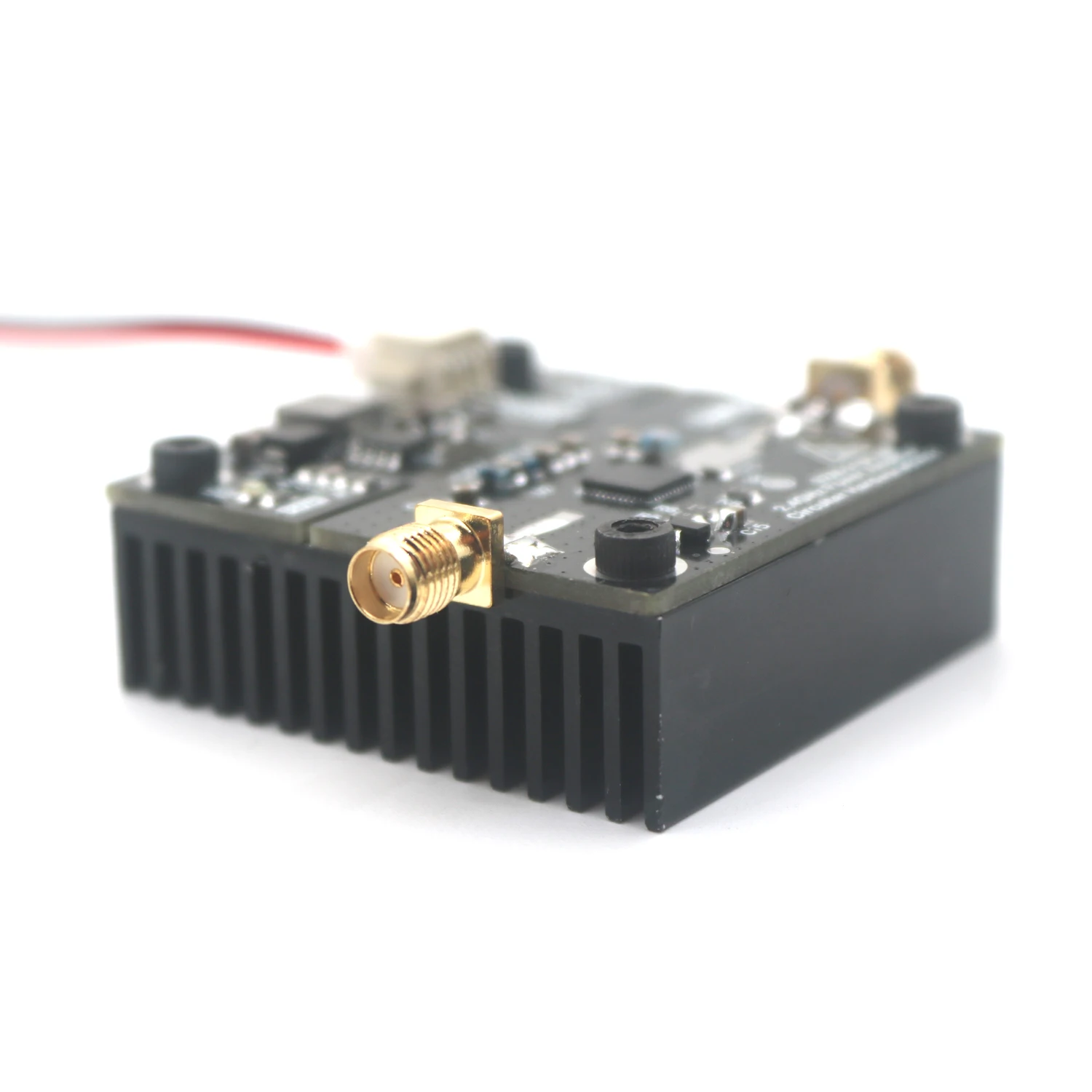 Imagem -03 - Amplificador de Potência rf Wifi Szm2166 2.4g 2w 30db 12v 24v dc 2.4ghz Transmissor Bluetooth Transferência de Imagem Amp