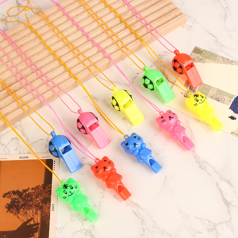 

25Pcs Random Color Professional Referee Whistles Emergency Whistles Mini Cheer Whistle For Sports Basketball Soccer