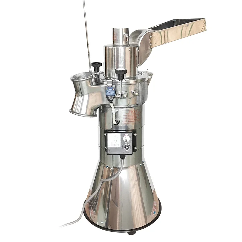 DF-25 Automatic Coffee Grinder Machine Herb Grinding Medicine Pulverizer Coarse Cereal  Flour Mill, Grinding Miller 1pc