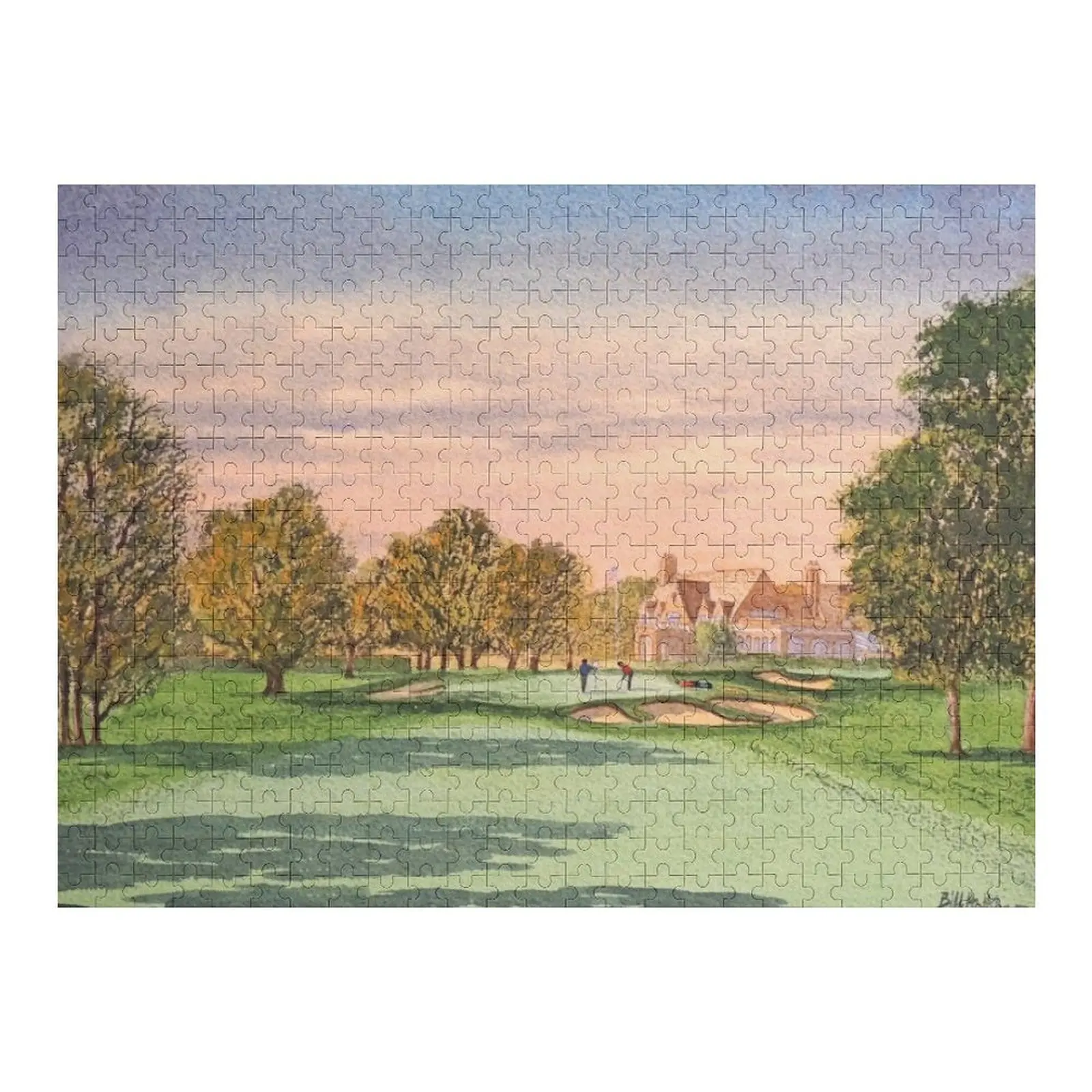 

Winged Foot West Golf Course NY Jigsaw Puzzle Woodens For Adults Custom Gifts Wood Animals Puzzle