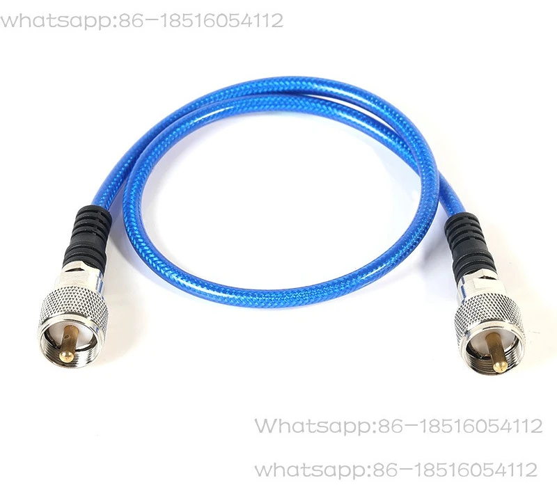 

Перемычка для тестового подключения M Public To M Male, соединительный кабель для измерителя стоячей волны базовой станции RG23 50-3 0,5 м