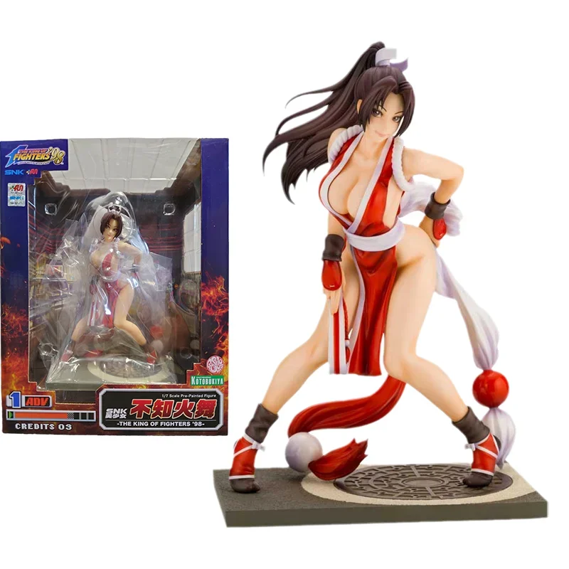 

KOTOBUKIYA Original The King of Fighters '98 Game Anime SNK Mai Shiranui Action Figure Toys for Kids Gift Collectible Model