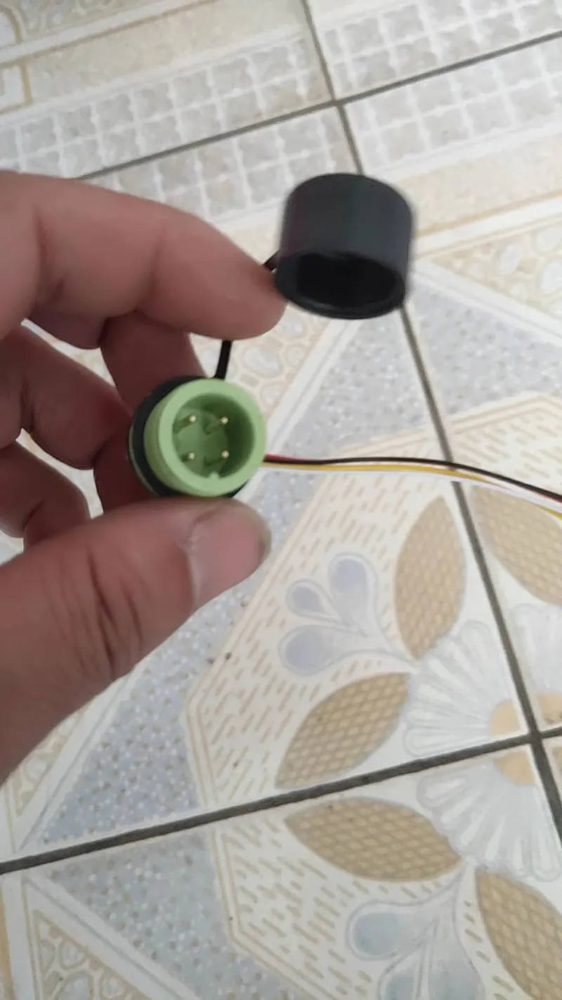 Solis Inverter Communication 4-Pin Aerospace Connector RS485 Communication Data CollectorInterface Conversion Cable