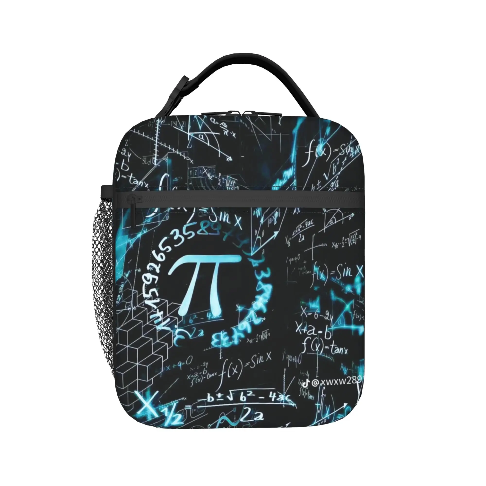 Insulated Lunch Box 3.14 pi Math Product  Storage Food Box Unique Design Thermal Cooler Lunch Box For Office