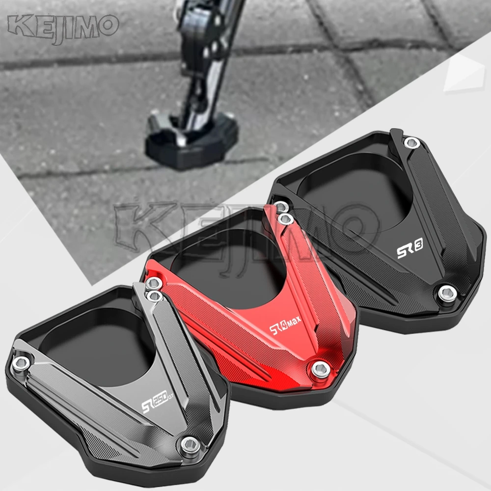 

Motorcycle FOR VOGE SR3 400SR4 SR4 300 250 400 SR250GT SR4Max Kickstand Foot Side Stand Enlarger Pad Side Stand Enlarged Plate