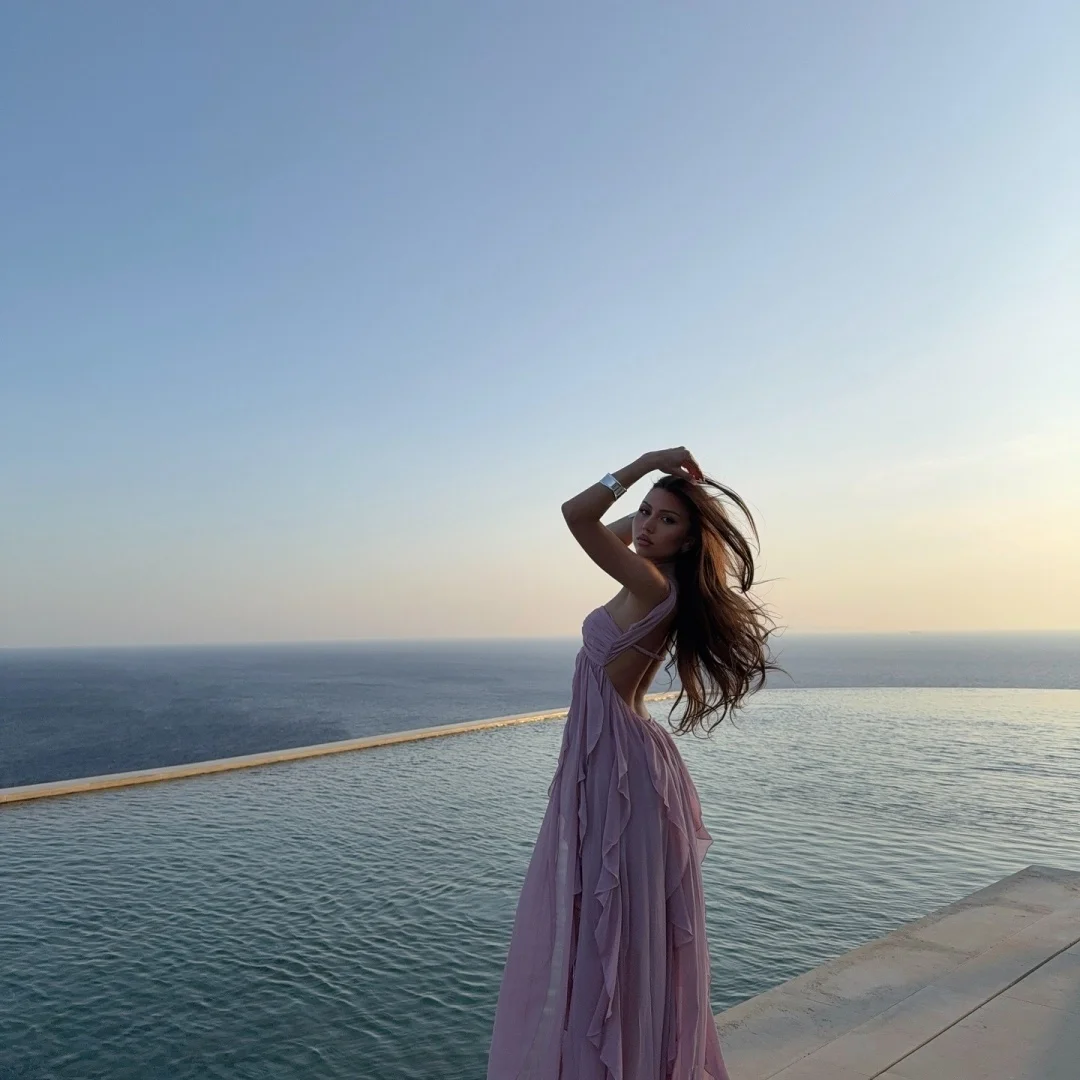 Sansa Maßgeschneiderte rosa glitzernde, rückenfreie Ballkleider mit seitlichem Schlitz, Netzstoff فسات Preuje Plata Diego Aj Diego A-Linie Vestidos de Festa 2025