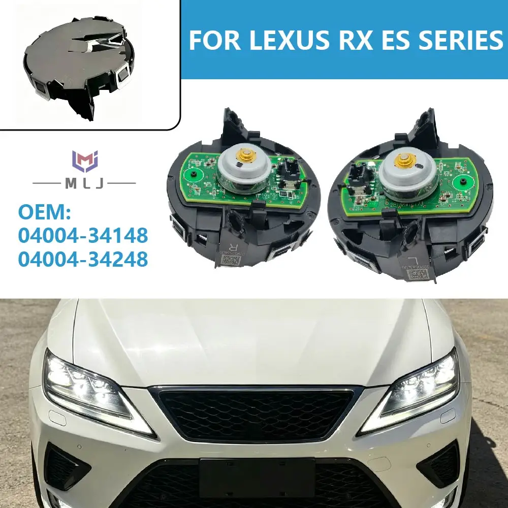 DRL High Beam LED Cooling Fan Motor Assembly For Lexus RX ES 2013-2019 4‑Eye Headlight Replacement Parts 04004-34148 04004-34248 view 2