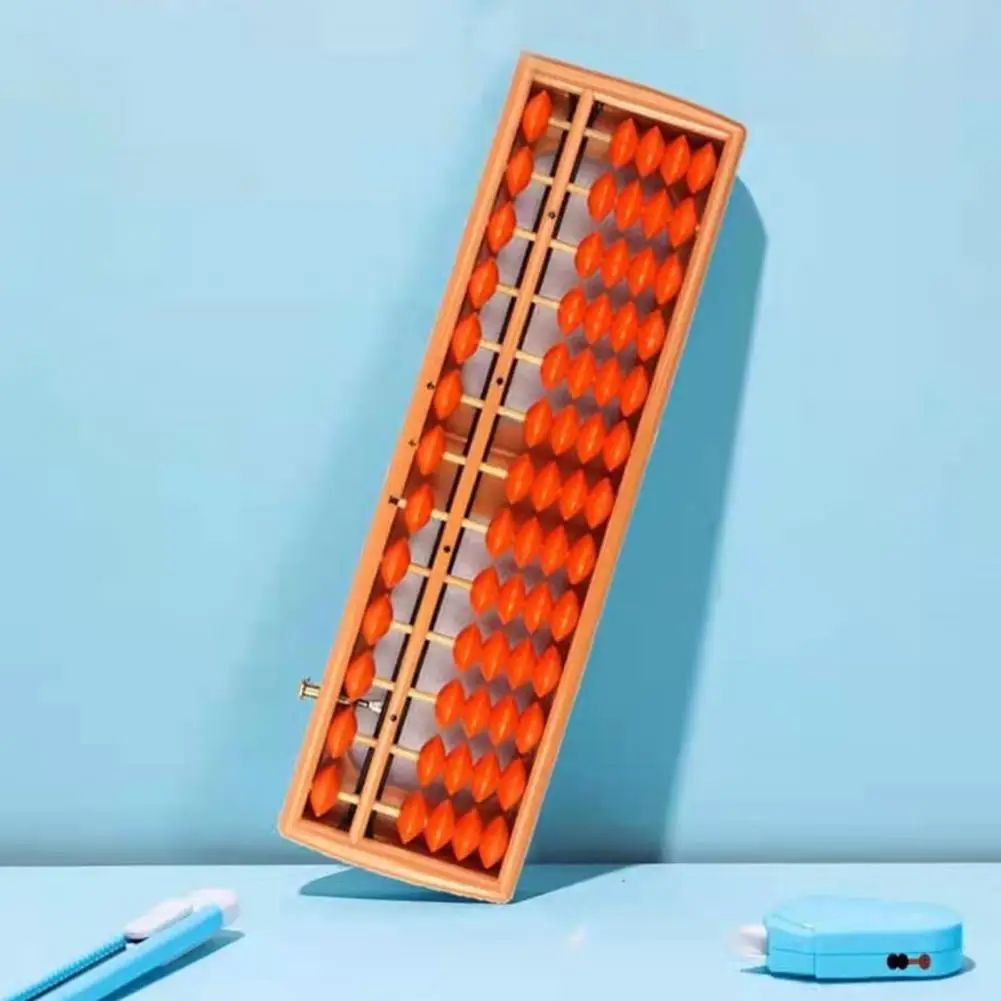 13-Row 5 Beads Student Abacus Mathematics Standard Abacus Soroban Learning Games Educational Toy Kids Beads Calculating Tool