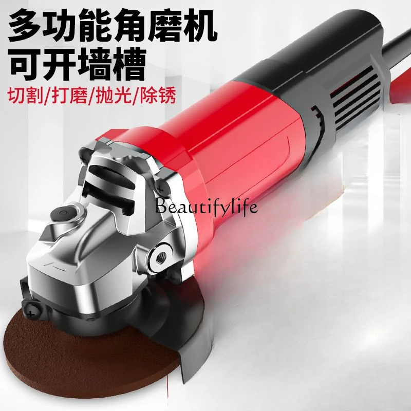 Angle Grinder Multi-Function Cutting Machine High-Power Hand Grinding Wheel Hand Grinding and Polishing Wired Polishing Machine