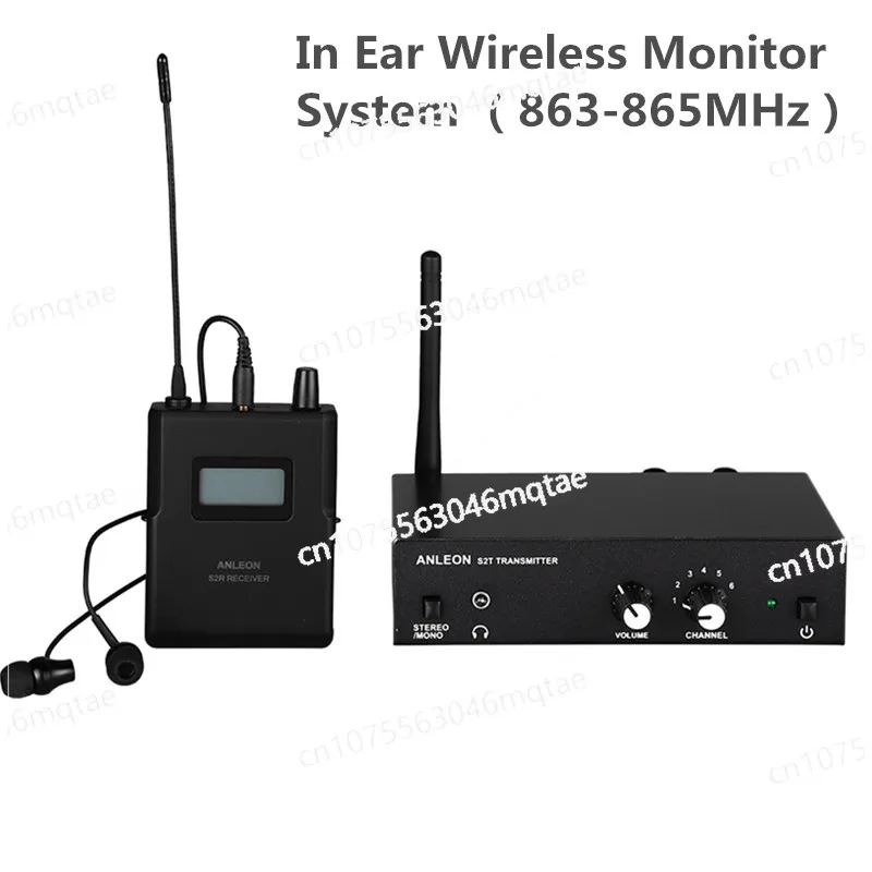 S2 Wireless in Ear Monitoring System UHF Stereo IEM System Stage Monitoring 863-865Mhz NTC Antenna Xiomi