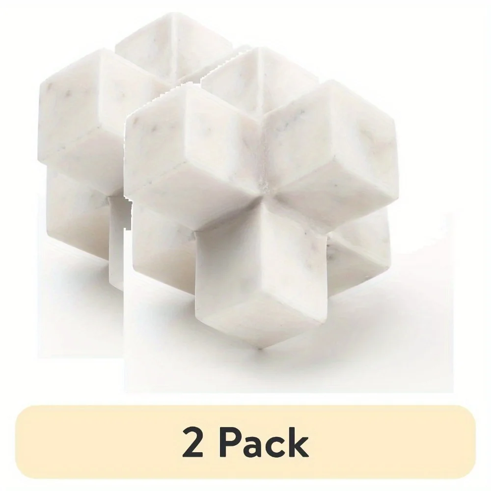 

(2 pack) Marble Tabletop Sculpture Decorative Ornaments Modern Home Decor Accent Paperweight