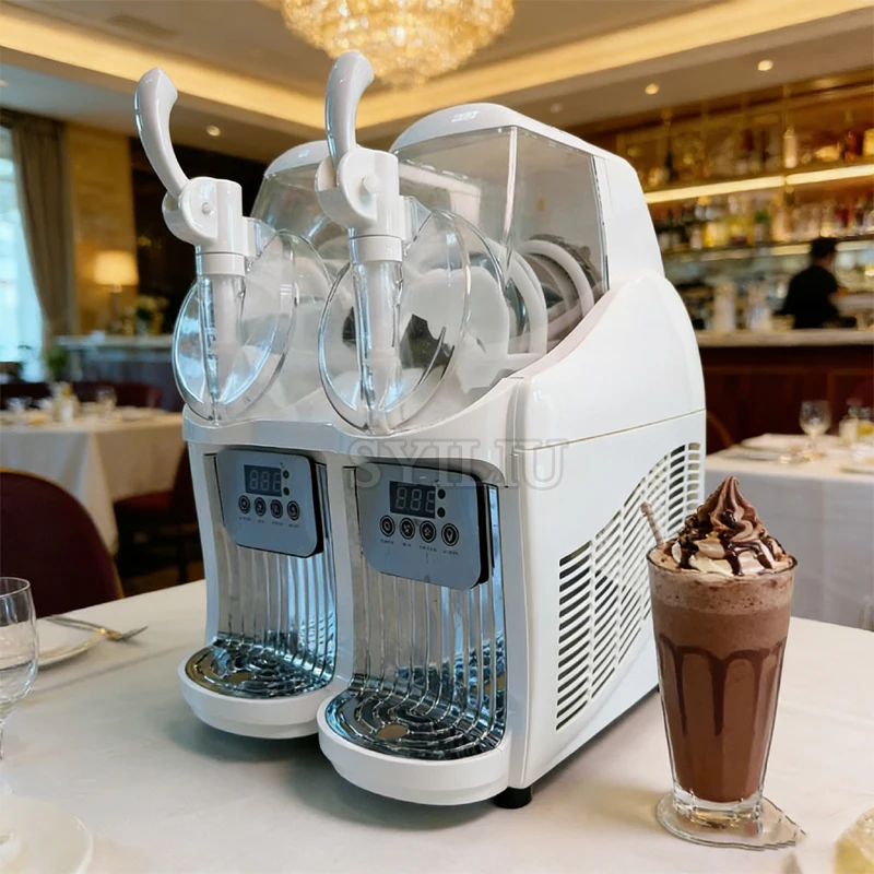 Equipo Comercial de Alta Calidad para Bebidas Congeladas al por Mayor, Máquina Profesional Automática para Hacer Granizados y Derretir Nieve