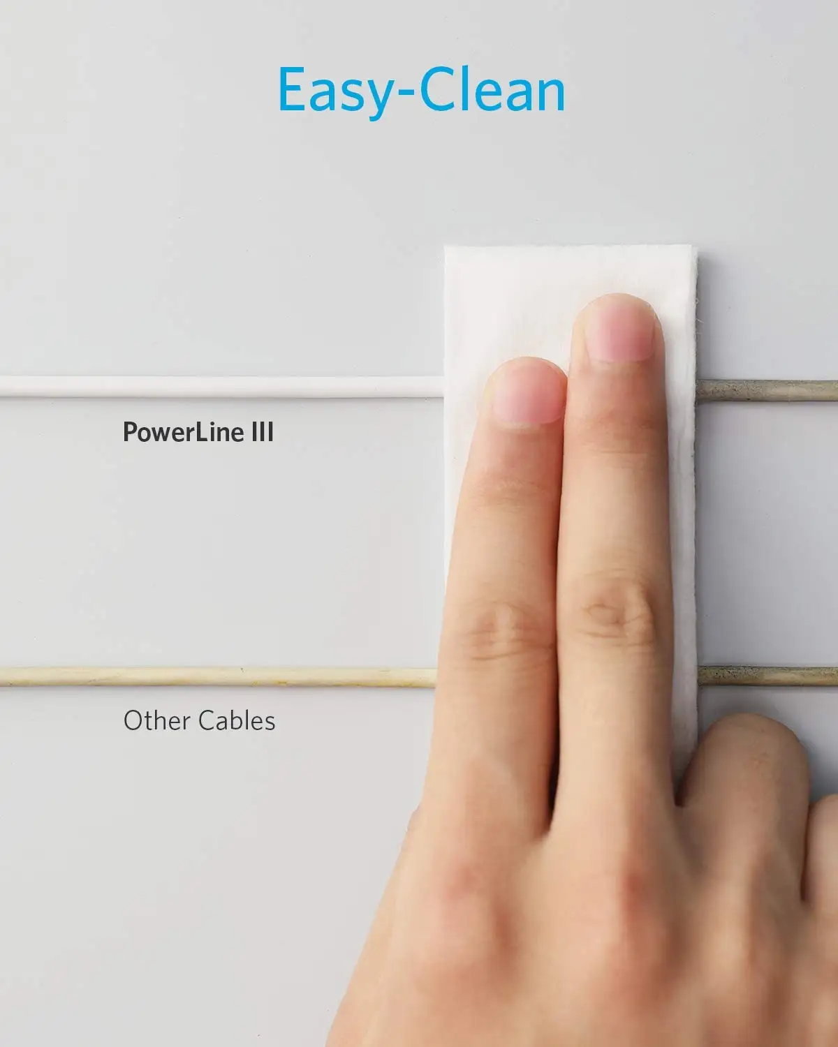 สายชาร์จ Anker Powerline III 60W USB C ยาว 6 ฟุต สาย USB C to USB C 2.0 รองรับการชาร์จเร็ว ปรับแต่งได้