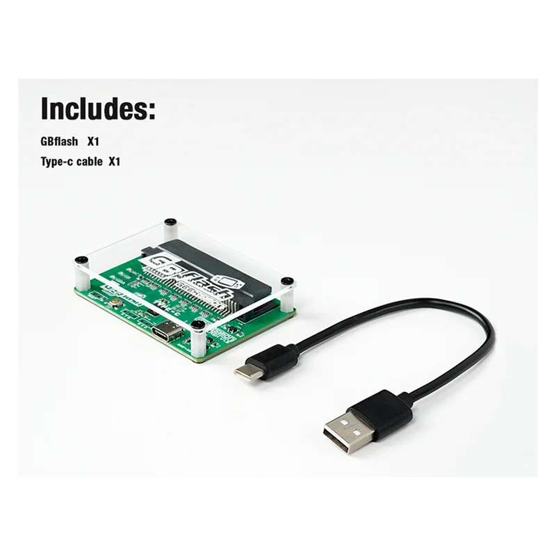 AM-Gbflash Burner GB Flash Roms توفر قارئ الألعاب المتعري لخرطوشة GBA/GBC عربة GB