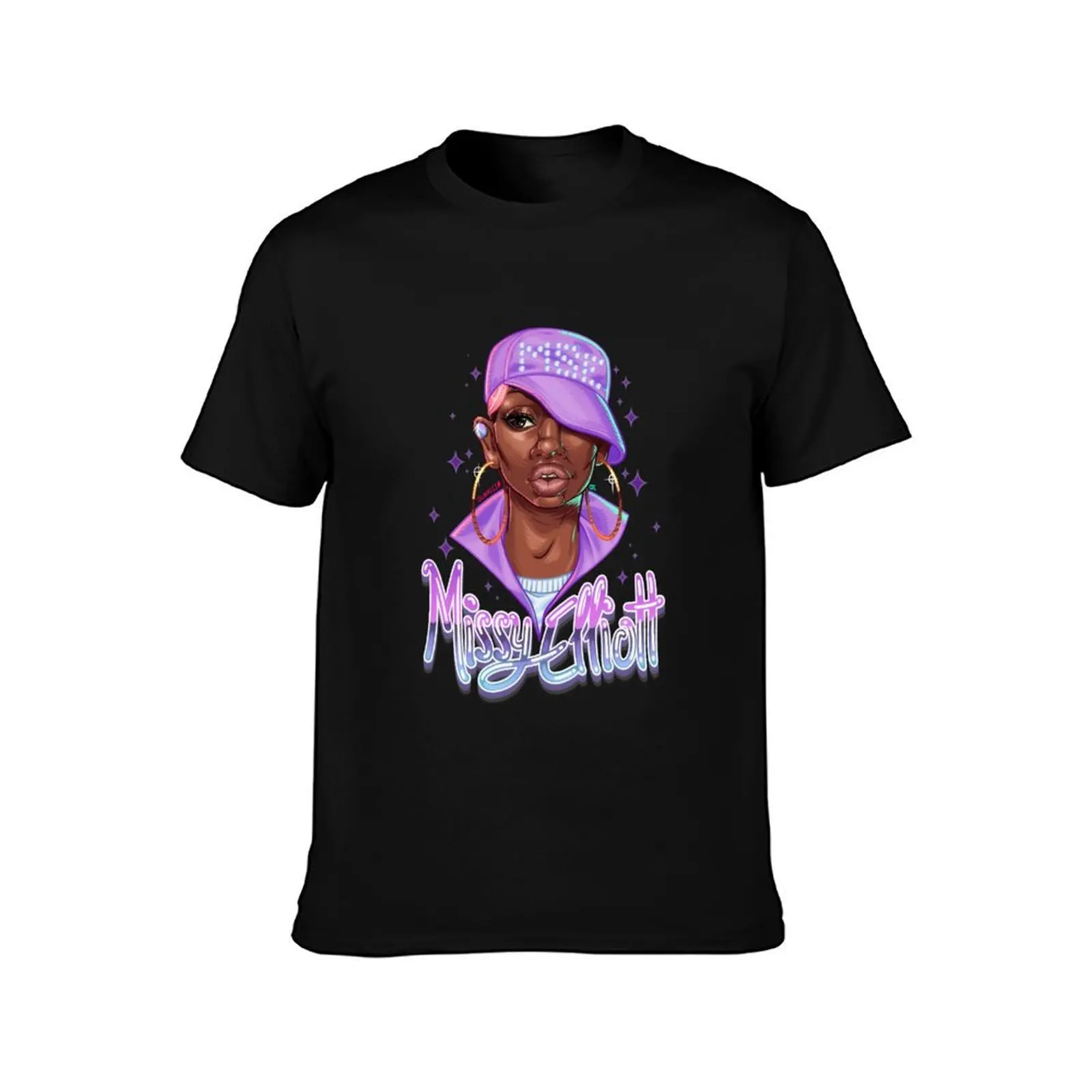 Missy Elliot T-Shirt Lightweight Basic Short Sleeve Shirt T-Shirt